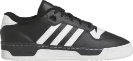 Adidas Кроссовки Rivalry Low 'Black White', черный fz6327 | black