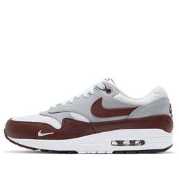 Кроссовки air max 1 премиум Nike, белый db5074-101 | white/mystic dates-wolf grey-black