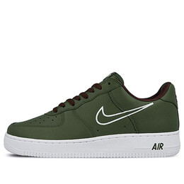 Кроссовки air force 1 low retro Nike, зеленый 845053-300 | dark green