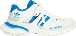 Кроссовки Adidas x Balenciaga Track Sneaker 'White Blue', белый 741107 w3cz1 9040 | white