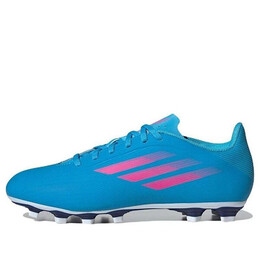 Кроссовки x speedflow.4 гибкие грунтовые ботинки Adidas, синий gw7518 | blue/pink