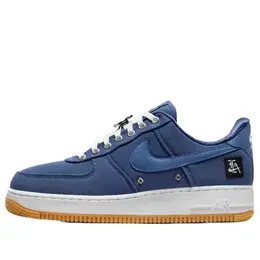 Кроссовки air force 1 низкие Nike, синий fj4434-491 | diffused blue/diffused blue-white-metallic silver-black