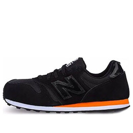 Кроссовки 373 New Balance, черный ml373mb | black/orange/white