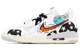 Баскетбольные кроссовки Legacy 312 Vintage Men Low-Top Black Jordan hj9199-111(team肆-男款白幽灵） | white