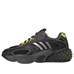 Кроссовки 4d кразед Adidas, черный gx9595 | black/silver/yellow