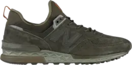 Кроссовки New Balance 574 Sport 'Olive', зеленый ms574ca | green