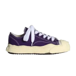 Кроссовки Maison Mihara Yasuhiro Hank Vintage Sole Canvas Low Purple, фиолетовый a09fw734 prp | purple