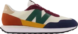 Кроссовки New Balance 237 'Beige Nightwatch Green', белый ms237ve | white