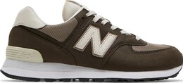 Кроссовки New Balance 574, темно-коричневый/кремовый ml574shp | green