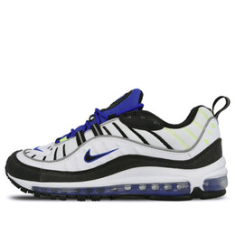 Кроссовки air max 98 Nike, белый 640744-103 | white/black/racer blue/volt