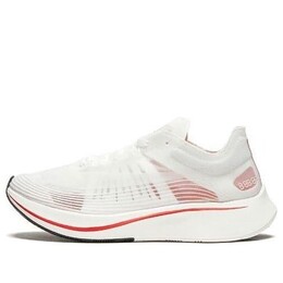 Кроссовки zoom fly sp Nike, белый aj9282-106 | white/red