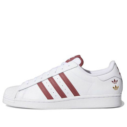 Кроссовки мужские Adidas Superstar с логотипами бренда, белый gy0976 | white/purple
