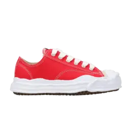 Кроссовки Maison Mihara Yasuhiro Hank OG Sole Canvas Low Red, красный a05fw702 red | red
