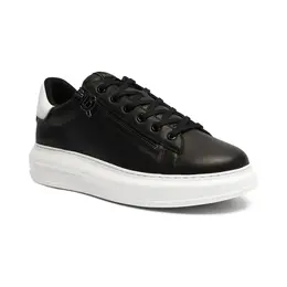 Кожаные кеды капри Karl Lagerfeld, черный kl244m0000050000040 | nero