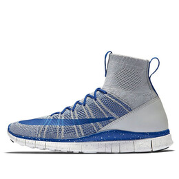 Кроссовки Nike Flyknit Mercurial, серый 805554-003 | grey/blue