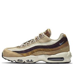 Кроссовки air max 95 премиум Nike, коричневый 538416-205 | dark brown/brown/creamwhite