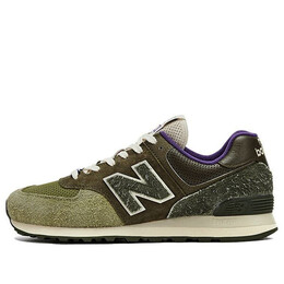 Кроссовки sneakersnstuff x 574 New Balance, зеленый ml574ns2 | green/purple