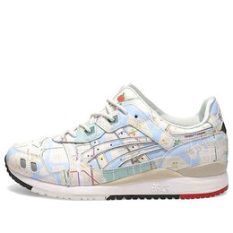 Кроссовки x atmos gel lyte 3 og Asics, белый 1201a528-200 | white/blue