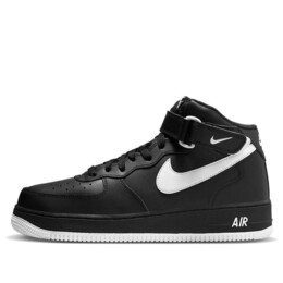 Кроссовки air force 1 mid 07 Nike, черный dv0806-001 | black/white
