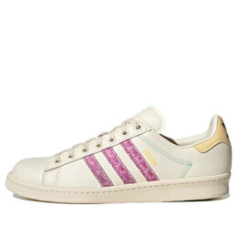 Кроссовки кампус колам Adidas, белый fz6569 | cream white / orange tint