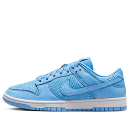 Кроссовки данк лоу Nike, синий fn6834-412 | university blue/university blue-white