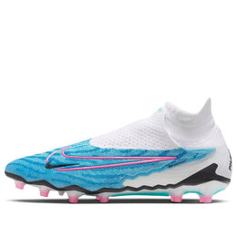 Кроссовки phantom gx elite df ag pro Nike, синий dd9442-446 | baltic blue/white/laser blue/pink blast