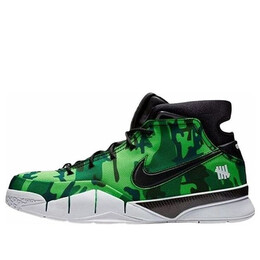 Кроссовки x undefeated zoom kobe 1 protro Nike, зеленый bv1207-903 | green/black