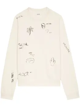 Zadig&Voltaire: Свитшот с принтом 