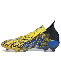 Кроссовки x marvel predator freak.1 fg Adidas, черный fy1119 | black/blue/yellow