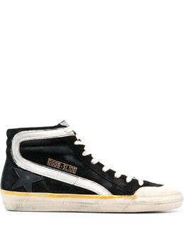 Golden Goose высокие кеды Slide Penstar, черный gmf00211f00337890178 | черный
