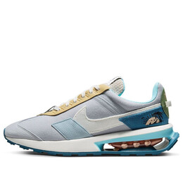 Кроссовки air max pre day se Nike, серый dm0037-001 | wolf grey/rift blue/wheat grass/sail