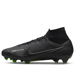 Кроссовки mercurial superfly 9 elite fg Nike, черный dj4977-001 | black/green