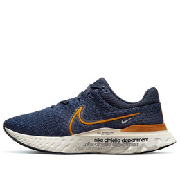 Кроссовки react infinity run flyknit 3 премиум Nike, синий do9582-400 | blue/orange