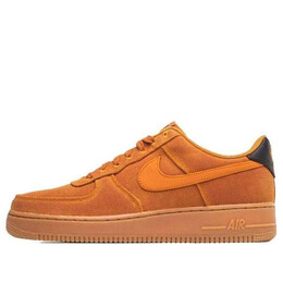 Кроссовки air force 1 low premium Nike, черный aq0117-800 | monarch-gum med brown-black