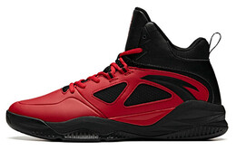 Bastard Vintage Баскетбольные Кроссовки Мужские Высокие Большие Красные/черные Anta 91931109-3