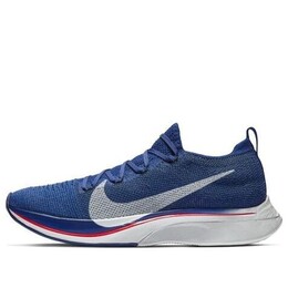 Кроссовки zoom vaporfly 4% flyknit Nike, синий aj3857-400 | dark blue