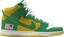 Кроссовки Nike Dunk High Pro SB 'Oakland Athletics', зеленый 305050337 | green