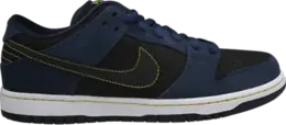 Кроссовки Nike Dunk Low Pro Sb, черно-синий 304292408 | black-blue