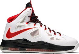 Кроссовки Nike LeBron 10 'Heat Home', белый 541100100 | white