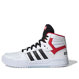 Кроссовки neo entrap mid Adidas, белый fw7020 | white/black/red