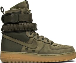 Кроссовки Nike SF Air Force 1 'Faded Olive', зеленый 859202339 | green