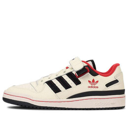 Кроссовки форум низкий Adidas, бежевый gy2518 | beige/black/red