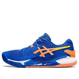 Кроссовки gel resolution 9 'novak pack' Asics, оранжевый 1041a384-960 | orange/blue