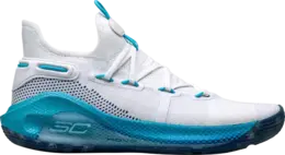 Кроссовки Under Armour Curry 6 Christmas In The Town, белый 3022386 100 | white