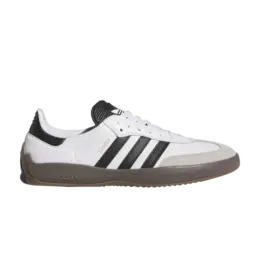 Adidas Кроссовки Puig Samba, цвет White Black Gum jp5658 | white black gum