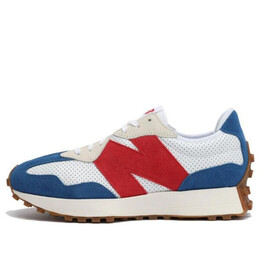 Кроссовки 327 New Balance, белый ms327jbr | white/blue/red