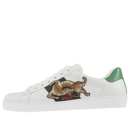 Кроссовки ace 'tiger' Gucci, белый 649052-0fi60-9112 | white/green/red
