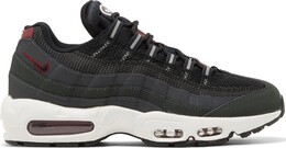Кроссовки Nike Air Max 95 'Grey Team Red', черный dq3982 001 | black
