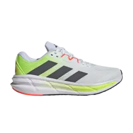 Adidas Кроссовки Questar 3, цвет White Grey Lucid Lemon id6319 | white grey lucid lemon
