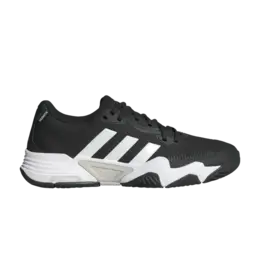 Adidas Кроссовки SoleMatch Control 2, цвет Black White Silver Metallic if9112 | black white silver metallic